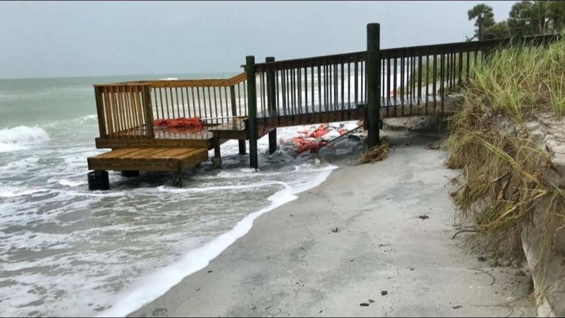 No Swim Advisories Pop Up On Five Sarasota County Beaches Red Tide