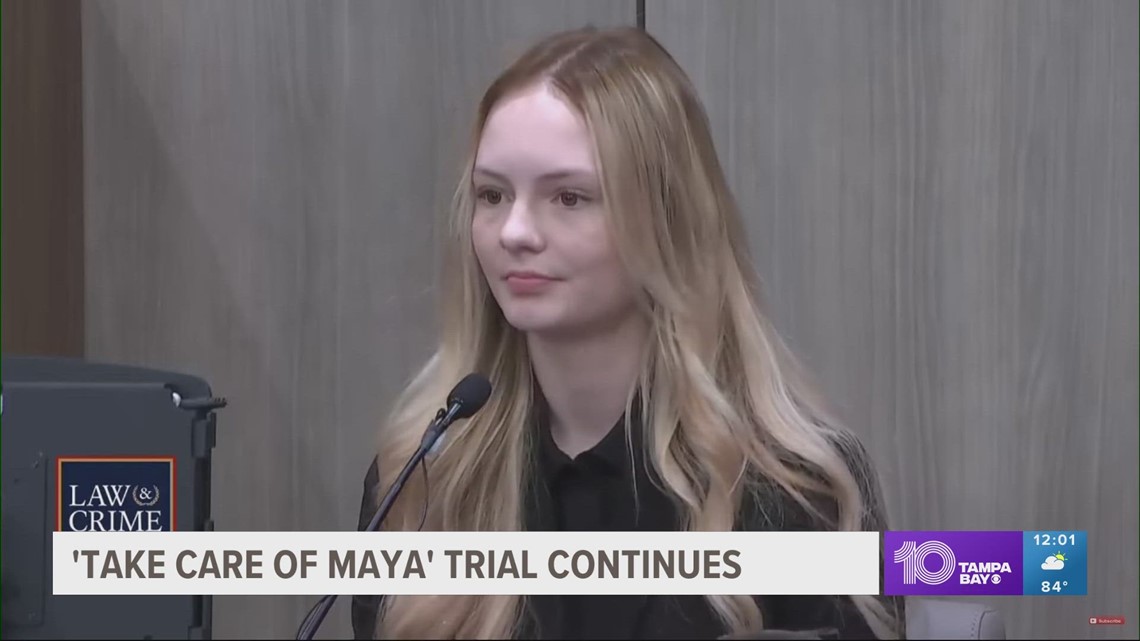 Take Care Of Maya Trial Continues With Teen Taking The Stand Wtsp