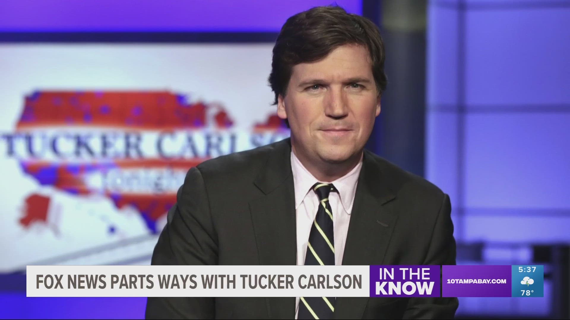 Tucker Carlson Leaving Fox News Days After Dominion Settlement Wtsp