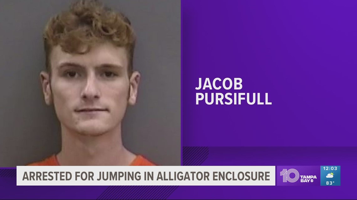 Police Man Who Jumped Into Busch Gardens Alligator Enclosure Arrested