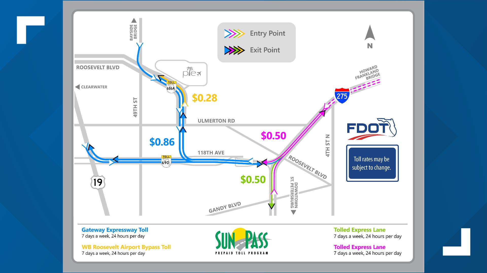 Gateway Expressway Opens In Pinellas County Wtsp