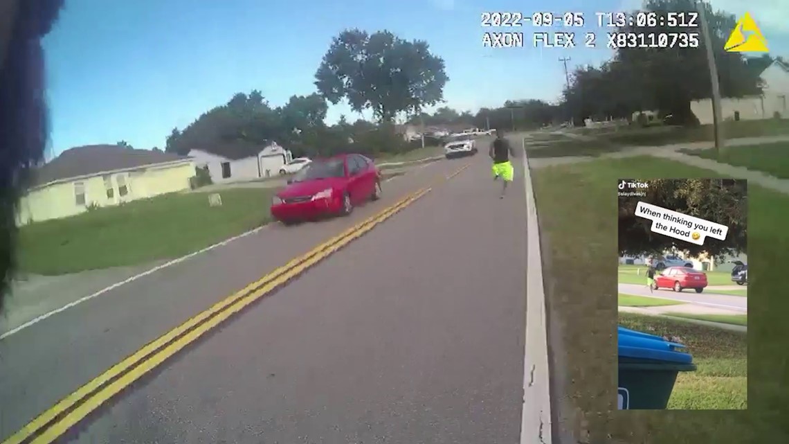 Volusia Sheriff S Office Shows Body Cam Video Of Tiktok Chase Wtsp