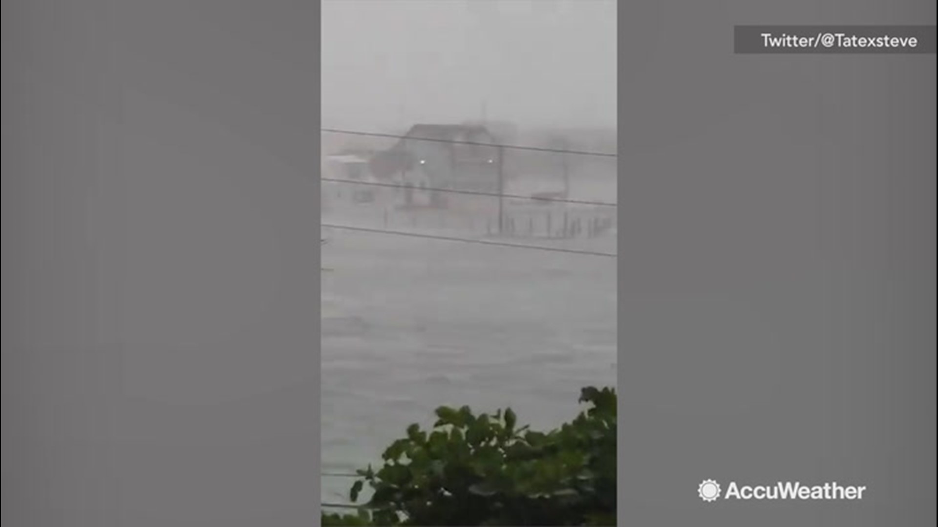 A category 5 Hurricane Dorian is approaching the Bahamas on Sunday,  Sept. 1. This video from the Abaco Islands, shows strong winds and waves being whipped up by the hurricane. Residents are being asked to seek shelter immediately!