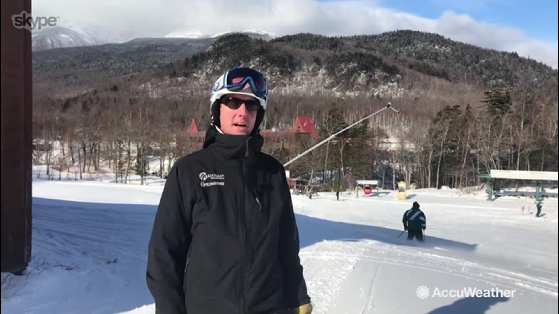 Brian Heon, General Manager for Wildcat Mountain in Gorham, New Hampshire, joined the AccuWeather Network this morning as they open up for ski season.