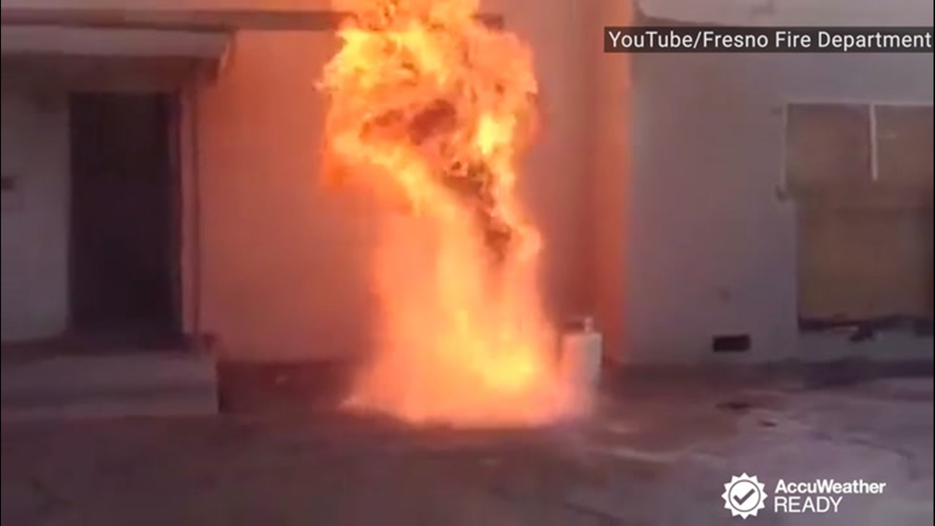 Deep-frying a turkey is very dangerous and if it's not done correctly, it can cause a fire.