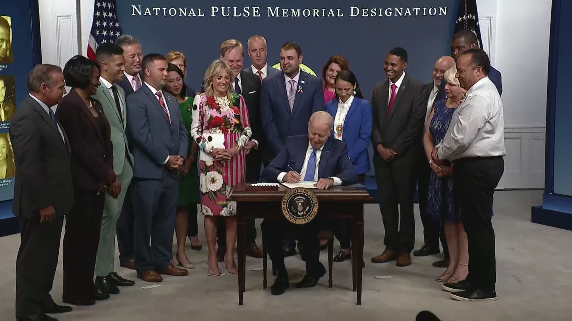 President Joe Biden made Pulse Nightclub a national memorial Friday, to honor the 49 victim and survivors of the 2016 shooting.