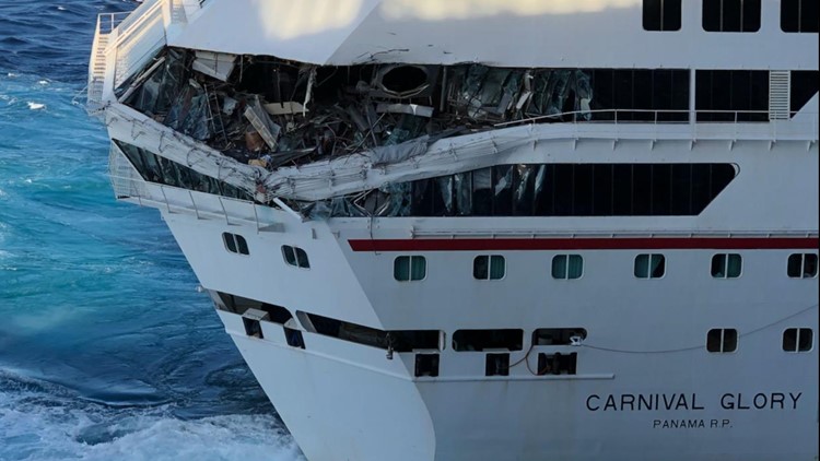 carnival cruise crash 2022