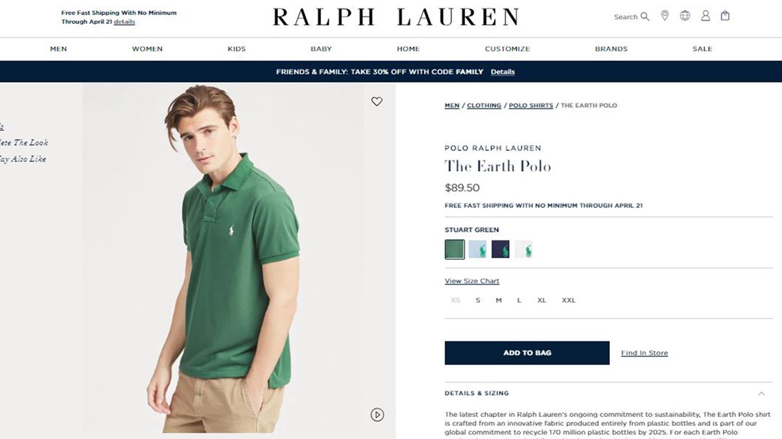 the bay ralph lauren polo shirts