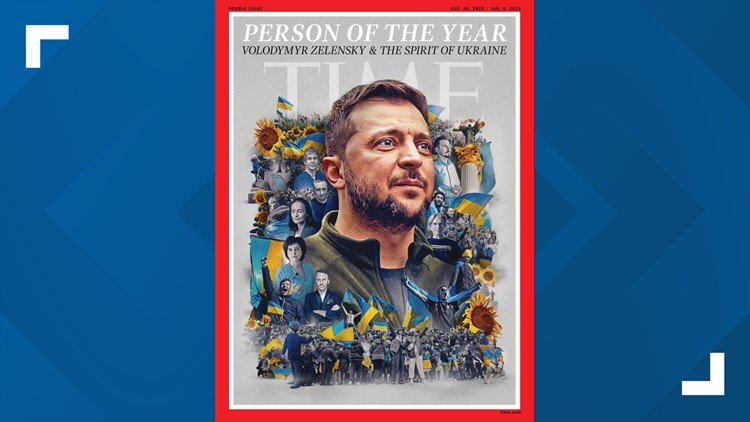 Ukrainian President Volodymyr Zelensky is TIME's 2022 Person of the Year