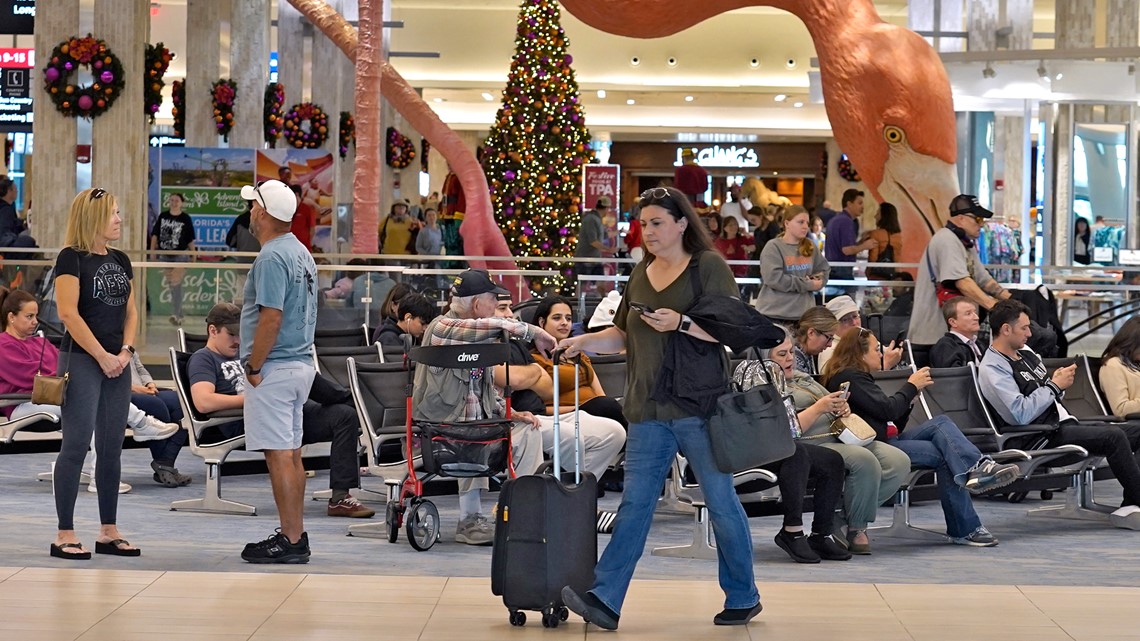 Florida airports experience widespread delays, including TPA