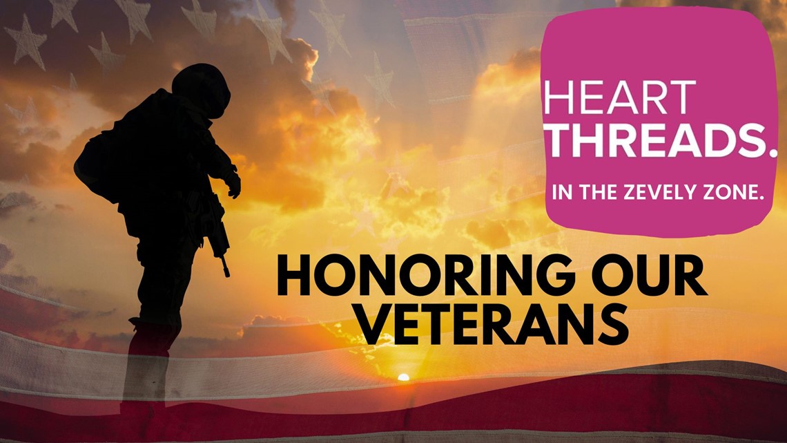 Honoring Our Veterans | HeartThreads in the Zevely Zone