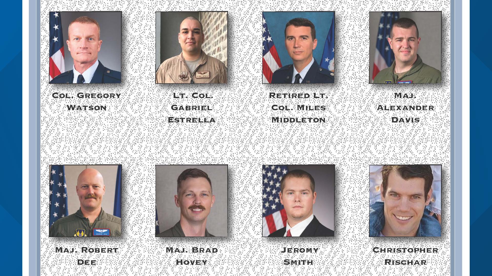 Christopher Rischar Victims identified in B-52 bomber crash that killed 8 at California Air ...