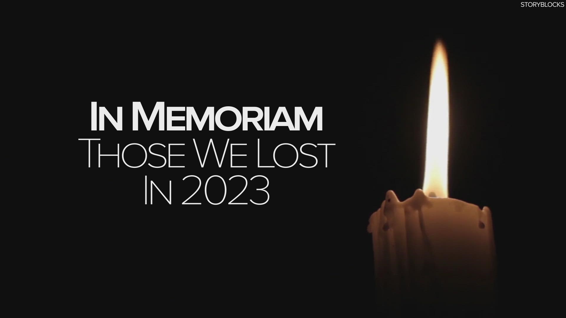 Here are some of the leaders, newsmakers, sports legends and entertainment greats who have died so far this year.