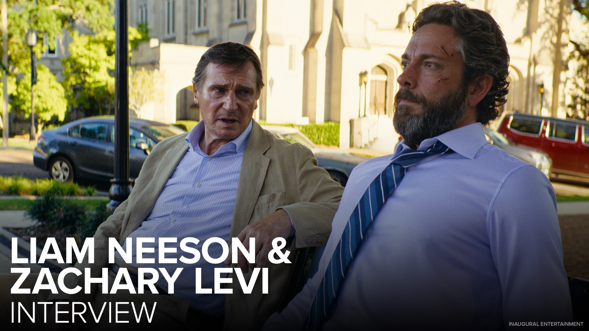 Fix Questions Examples Oscar nominee Liam Neeson, Zachary Levi preview action thriller 'The ...