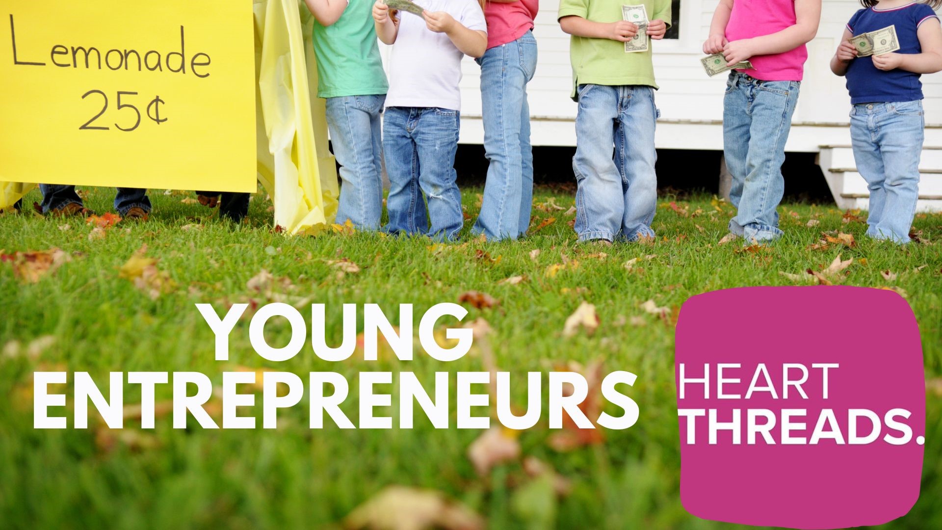 Heartwarming stories of young entrepreneurs starting businesses to give back to their communities.