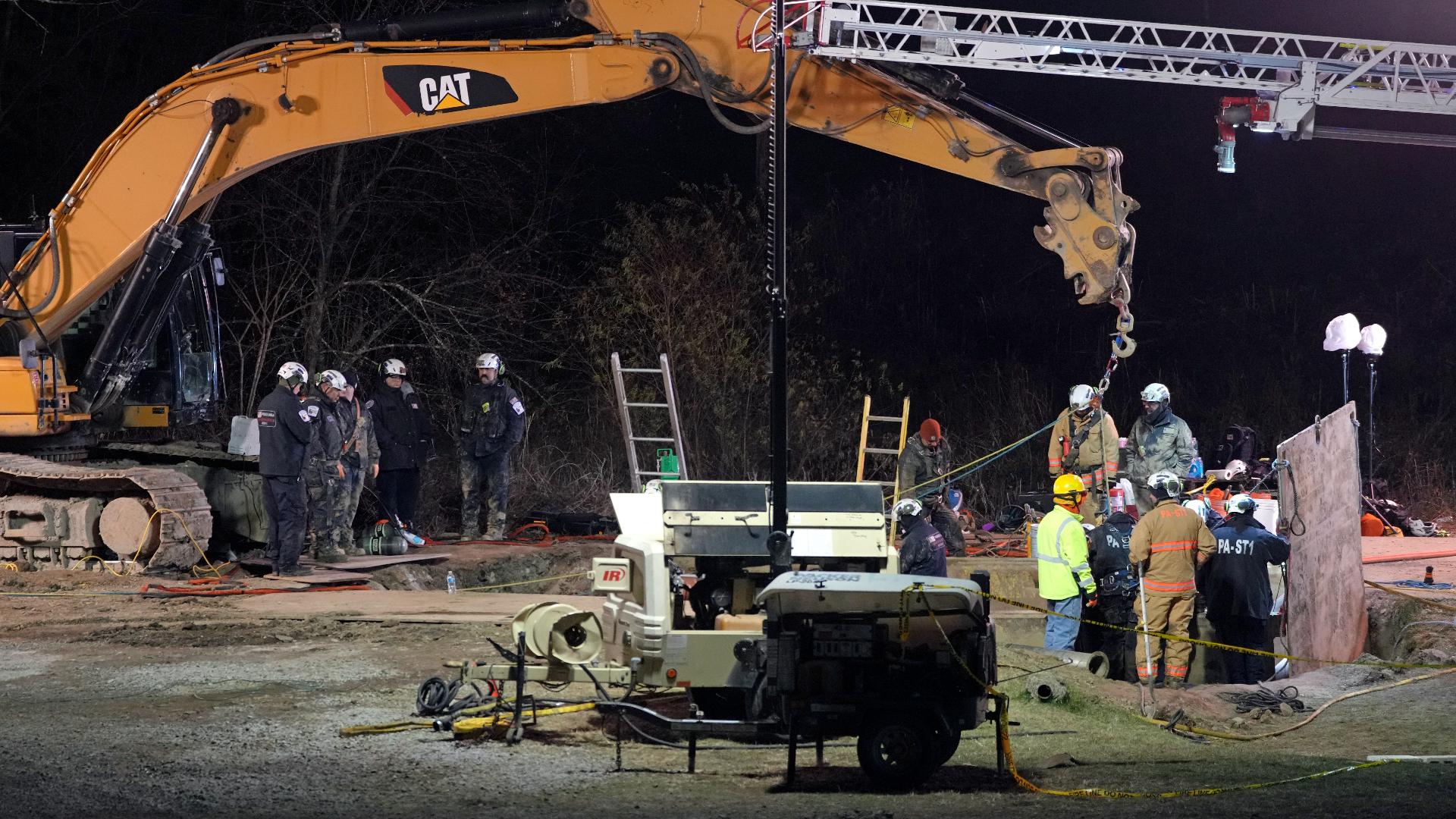 Authorities fear a grandmother who disappeared while looking for her cat may have been swallowed up by a sinkhole that recently opened up in western Pennsylvania.