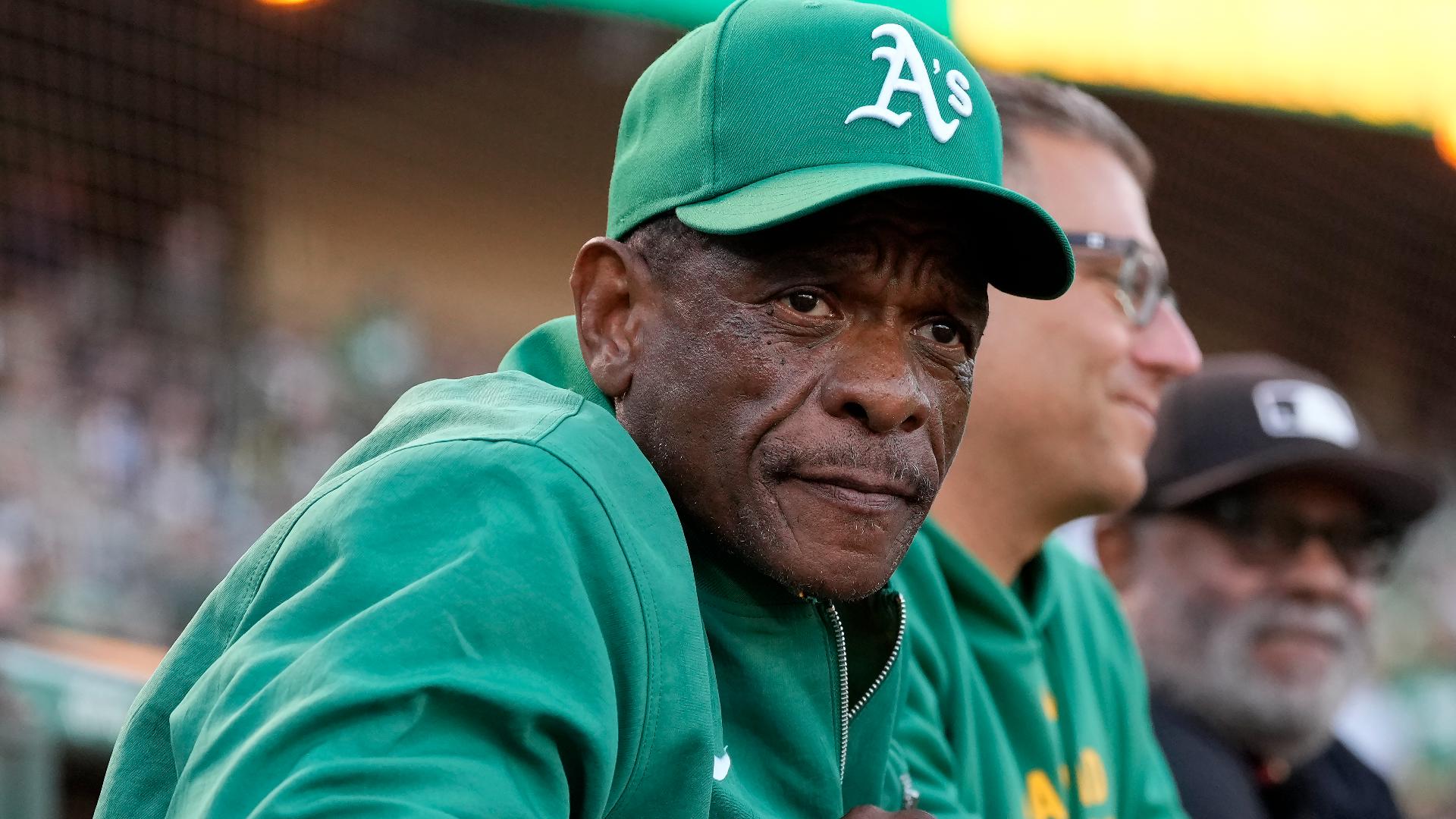 Rickey Henderson has die Baseball Hall of Famer was 65