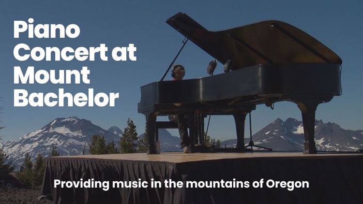 More to the Story: Piano concert at the top of Mount Bachelor