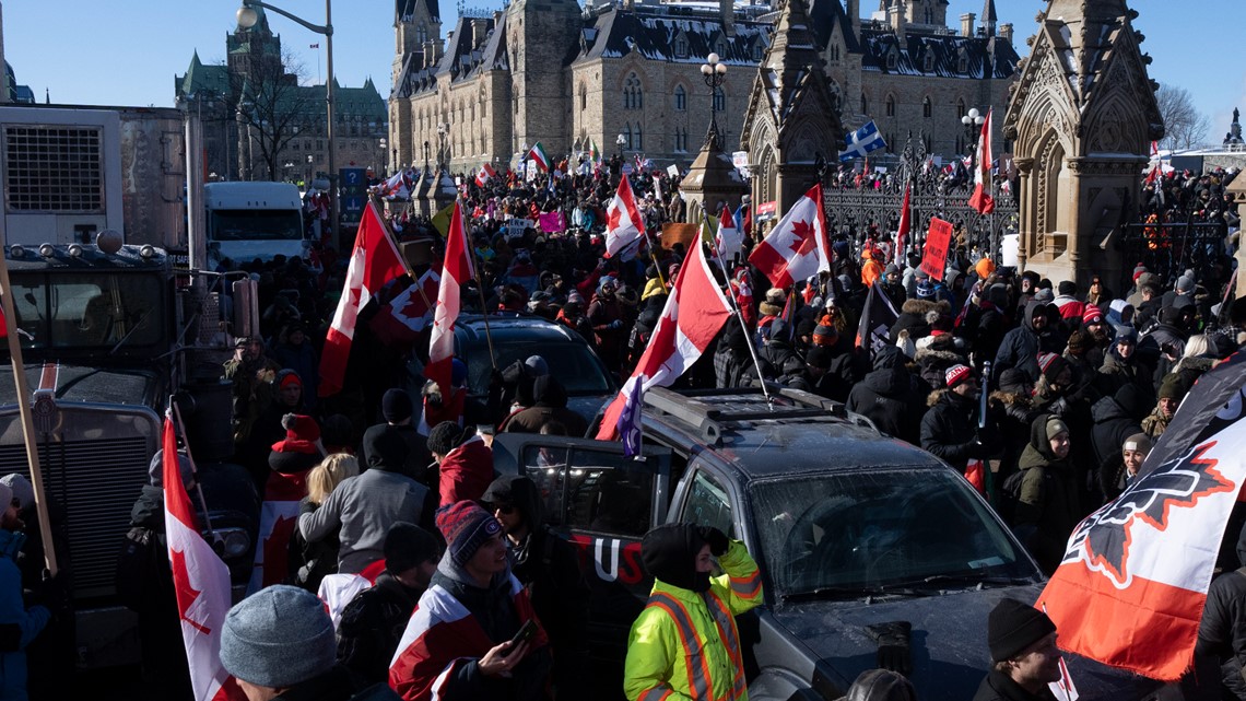 Canadian anti-vax protests draw backlash - Vimarsana News