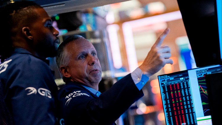 Stocks edge higher on Wall Street after painful sell-off