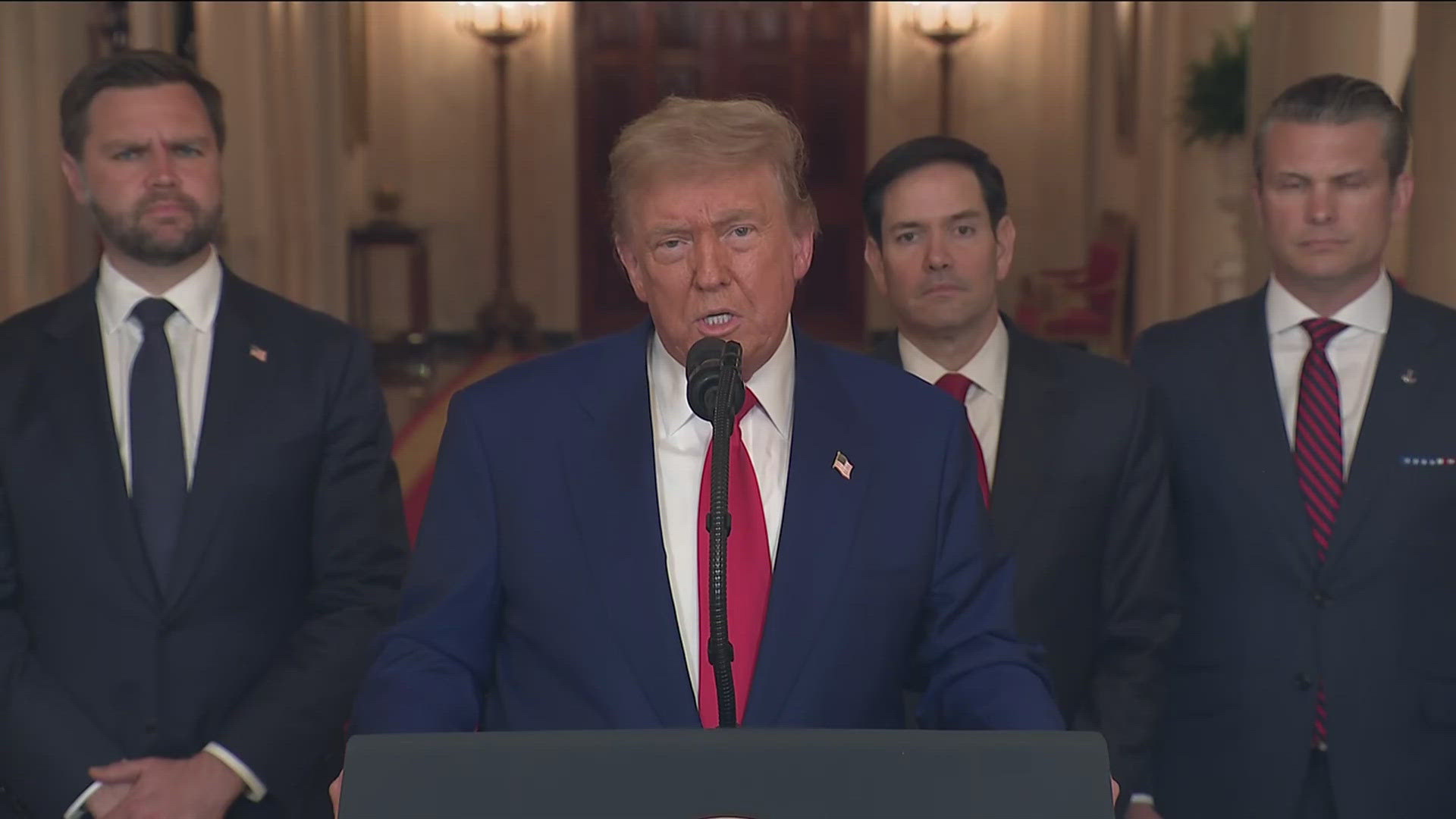 The decision to directly involve the United States comes after more than a week of strikes by Israel on Iran.