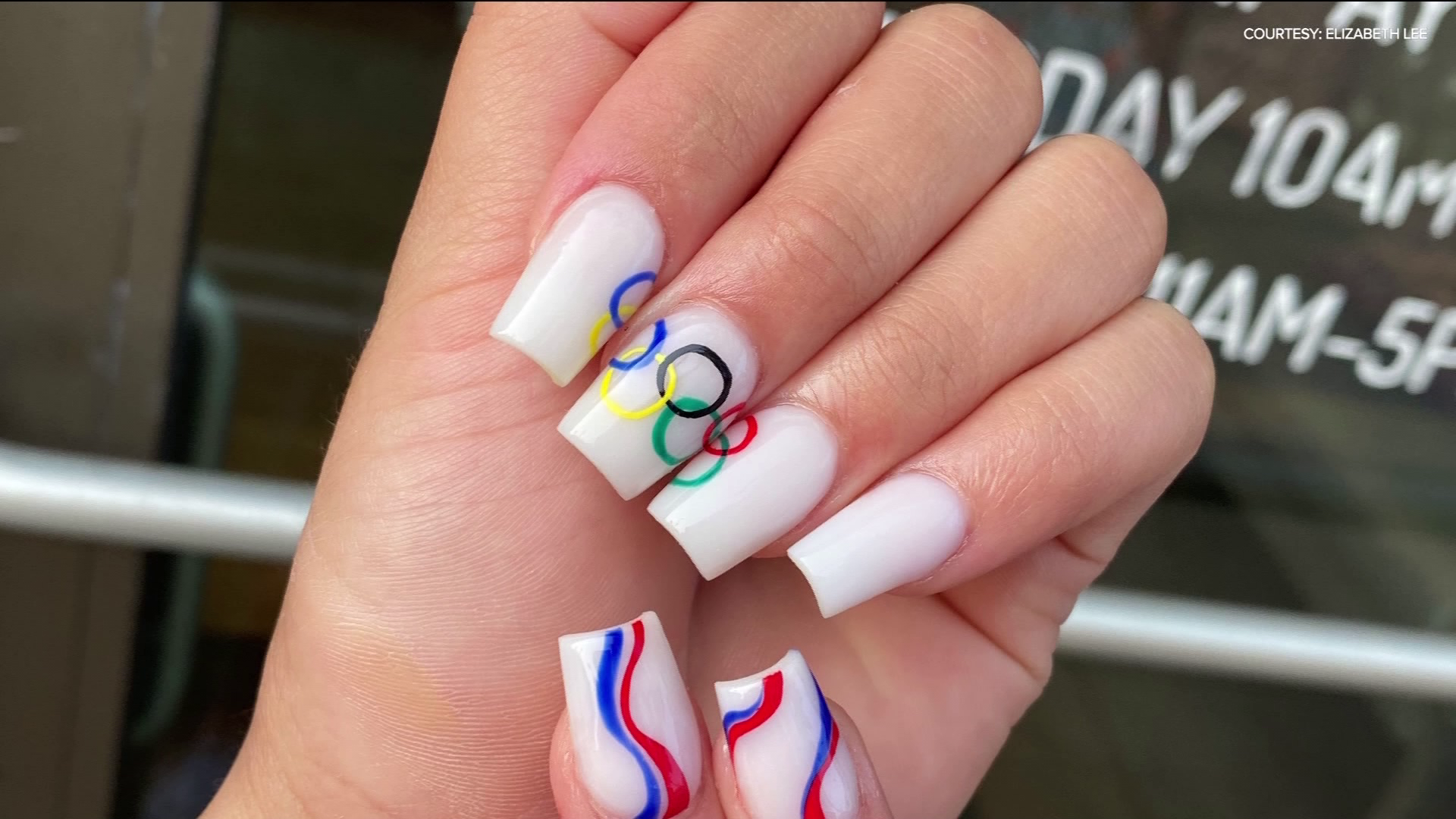 "I didn't think that her nails would become an internet sensation overnight," said Elizabeth Lee, who did Suni Lee's nails before she flew out for the Olympics.