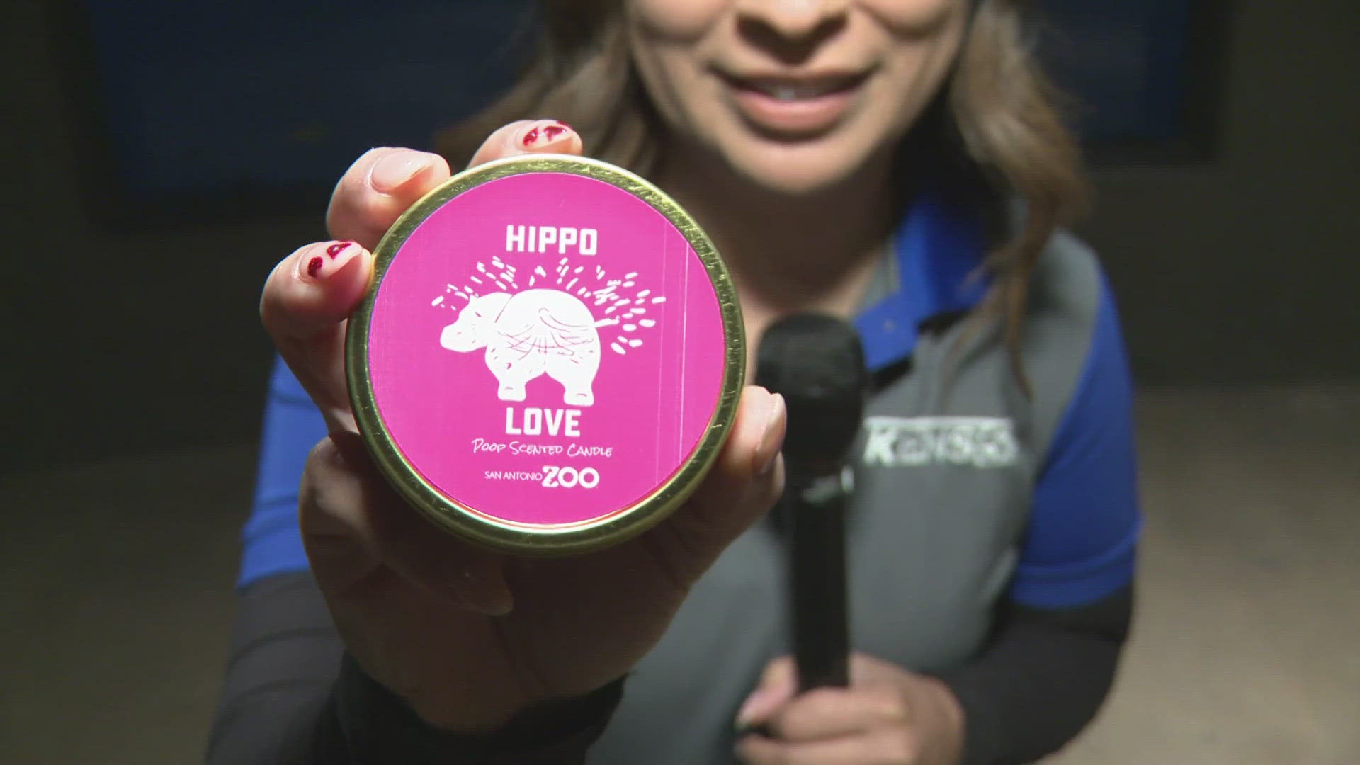 One way is to get a Hippo-poop themed candle!