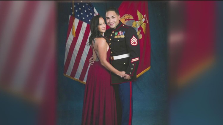 Married military veterans graduate California college together with finance degrees