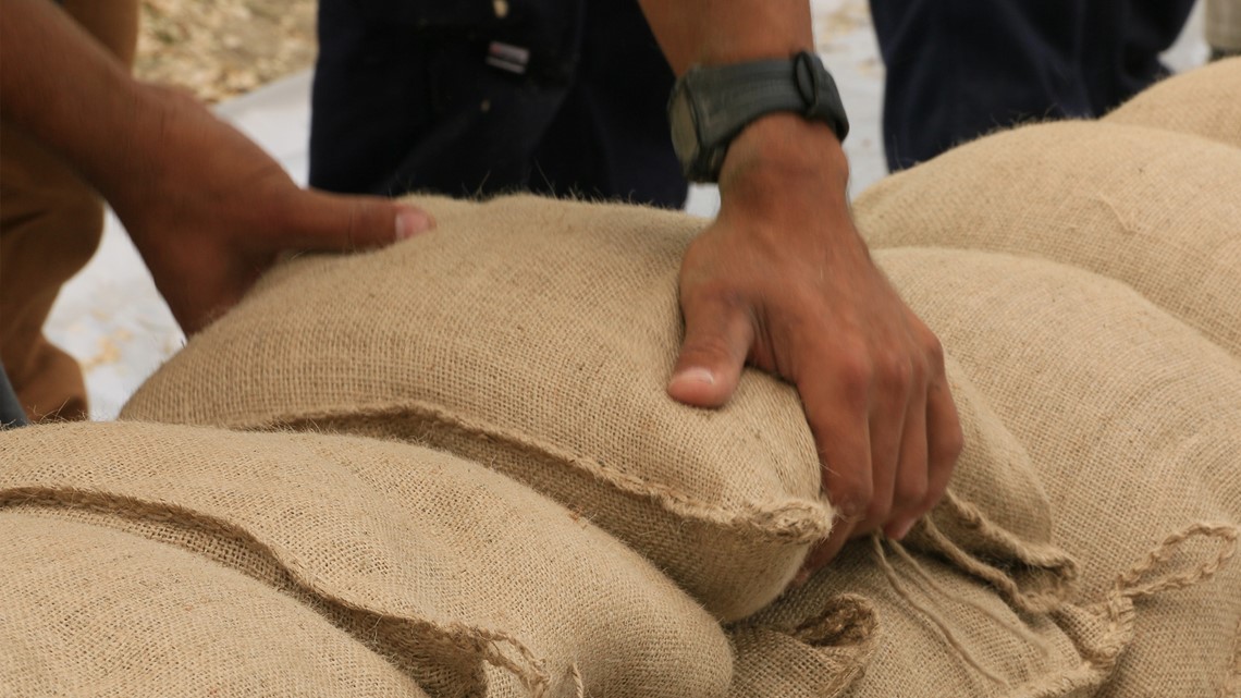 Tampa Bay sandbag locations