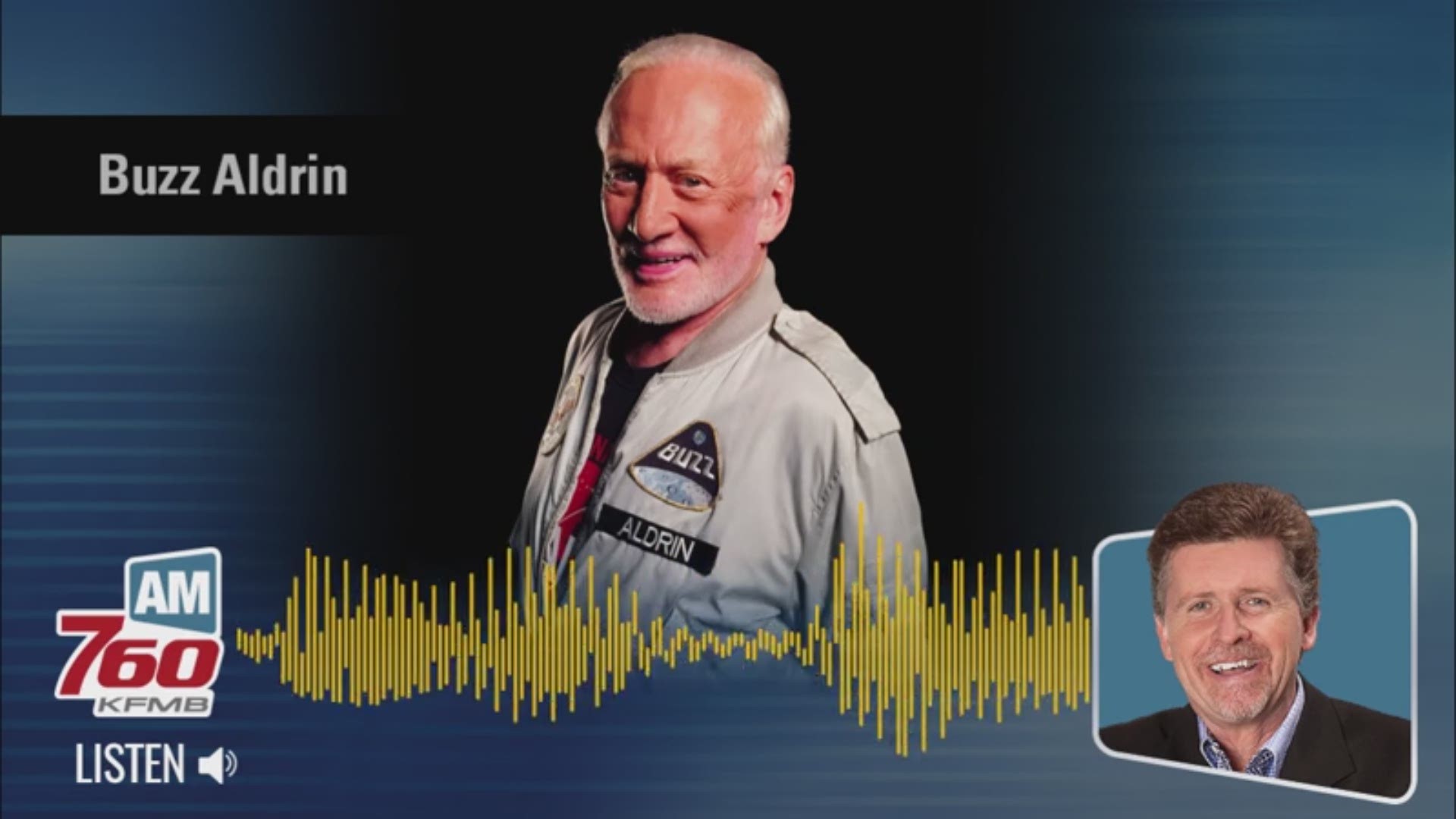 AM 760’s Mark Larson spoke with icon and legendary astronaut Buzz Aldrin about the 50th anniversary, his meeting with President Trump and VP Pence in discussing future missions with the National Space Council, and how politics driving people apart in this country will be the downfall of mankind.