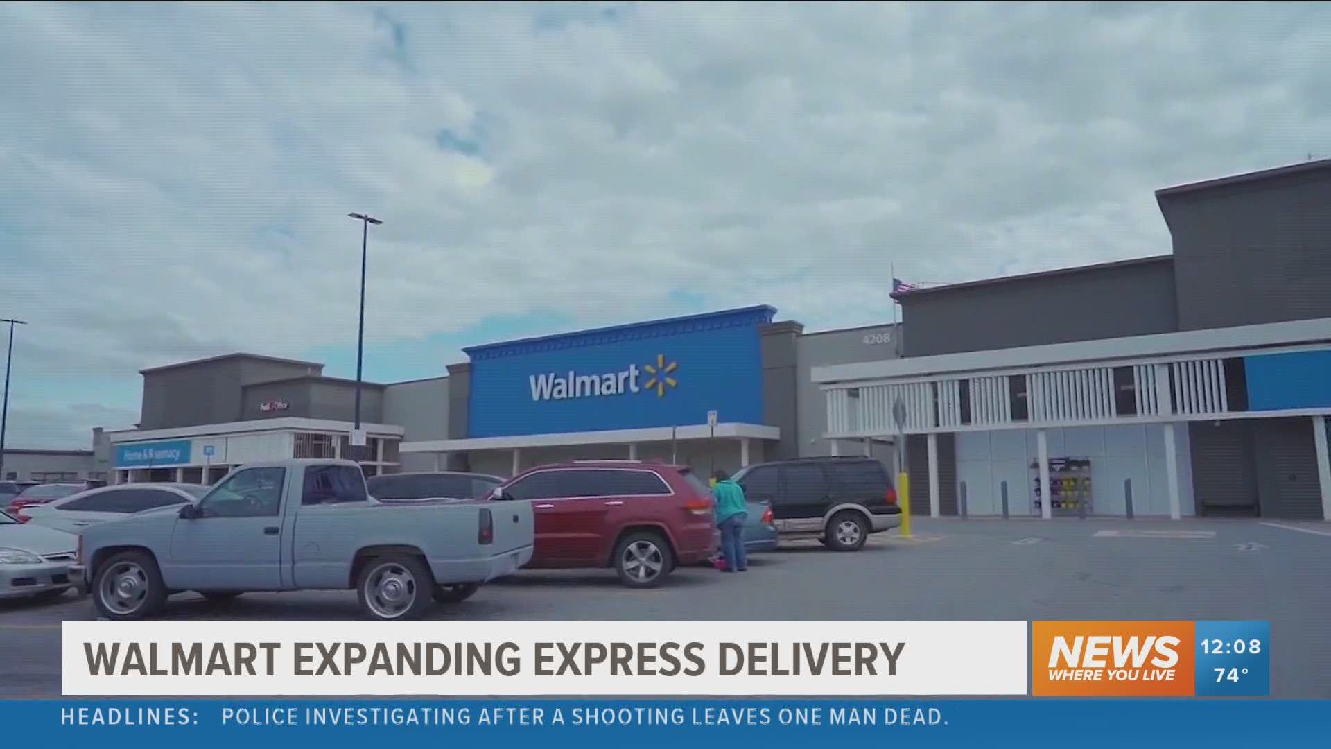 Walmart expanding express delivery