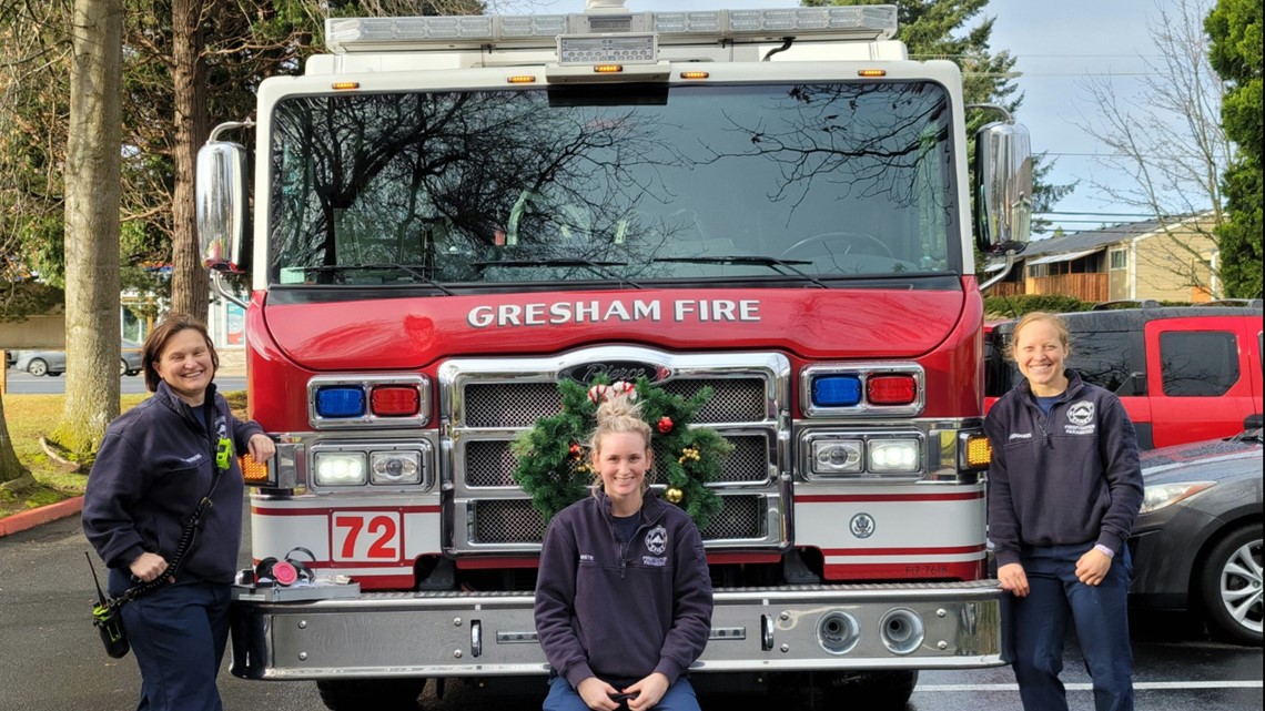 Gresham female firefighter crew rare in maledominated industry