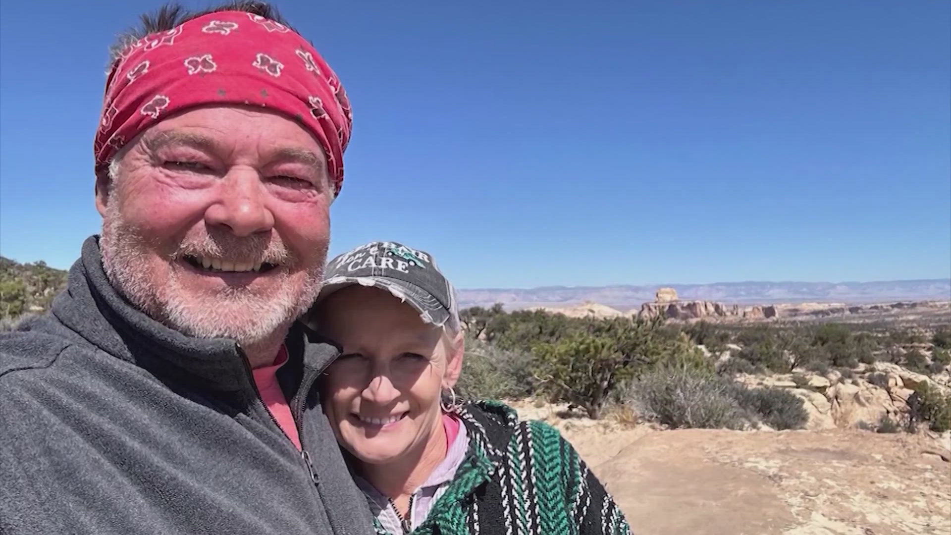 Ray and Maranda Ankofski were hiking last month when they were swept away by floodwaters. Remains found earlier this week have now been identified as Maranda.