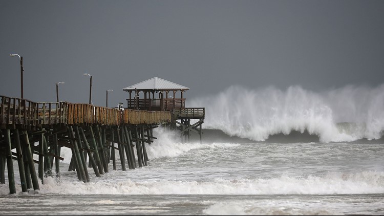 WATCH LIVE: Hurricane Florence live streams from Carolinas