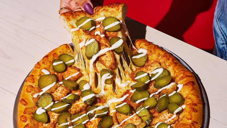 Big dill! Pizza Hut launches pickle pizza but there's a catch that may leave you with a sour taste in your mouth