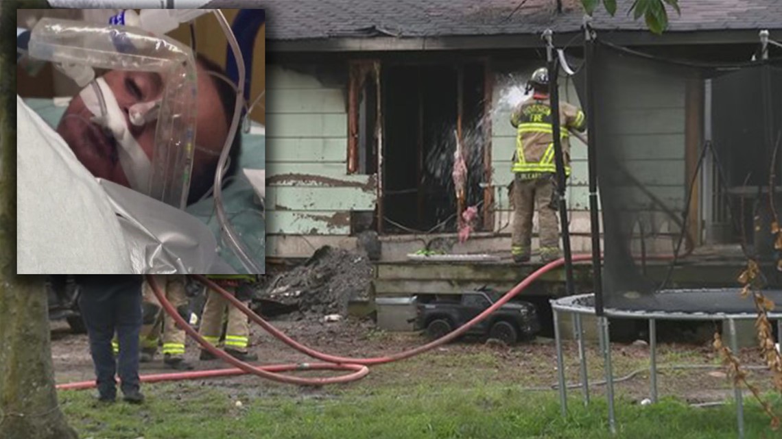 Texas dad saves son from burning home | wtsp.com