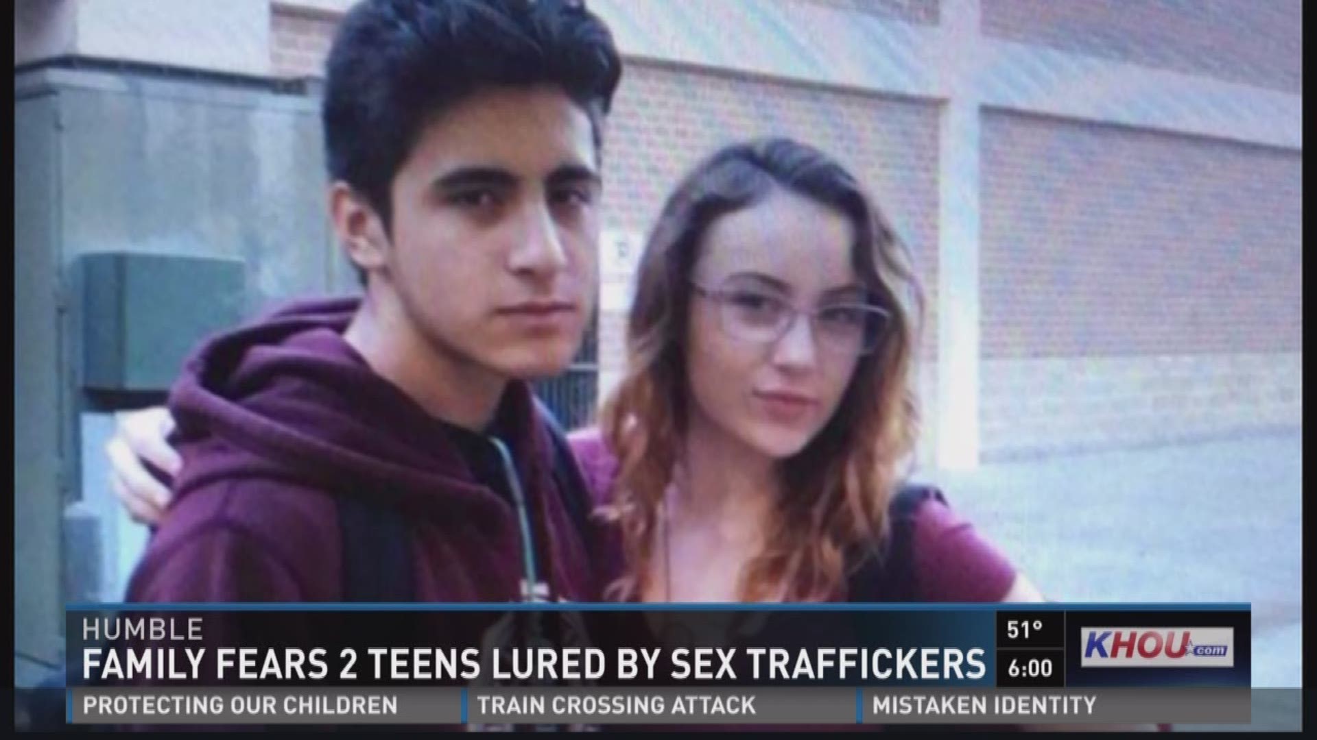 Experts fear teen couple was lured by sex traffickers