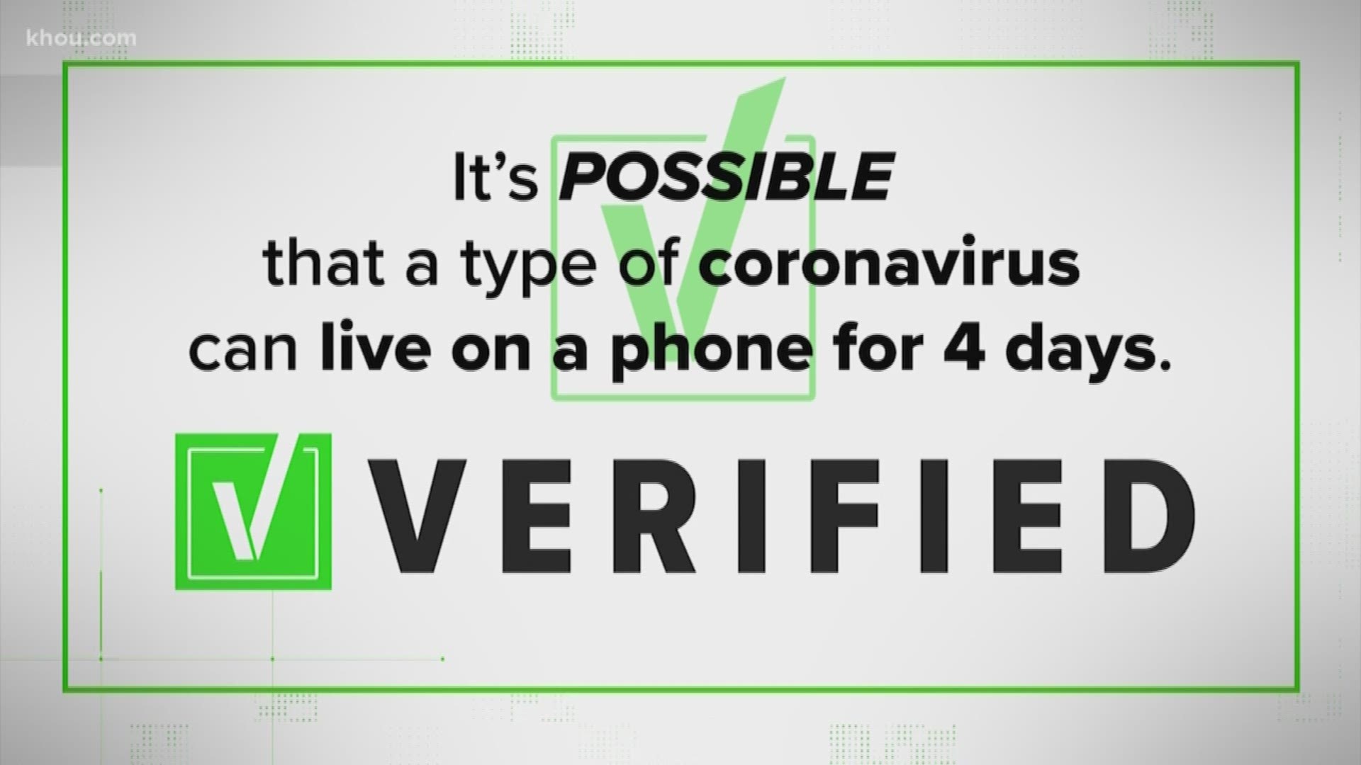 Preventing the spread of coronavirus! You've heard "wash your hands" and "don't touch your face," but what about your phone?