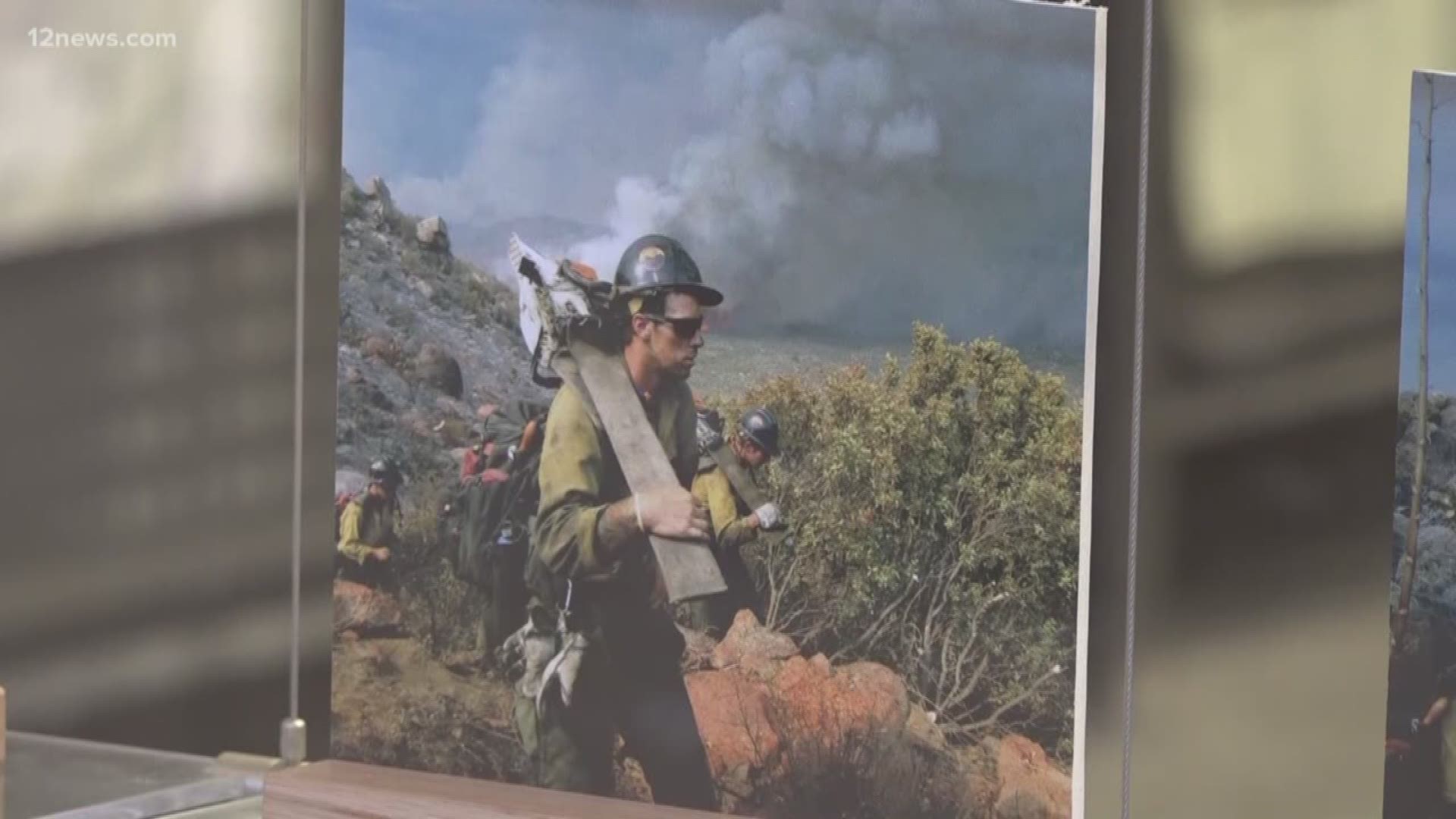 A new center opens to the public that is dedicated to the 19 hotshots who died in the Yarnell Hill wildfire, but also aims to educate people about wildfire safety.
