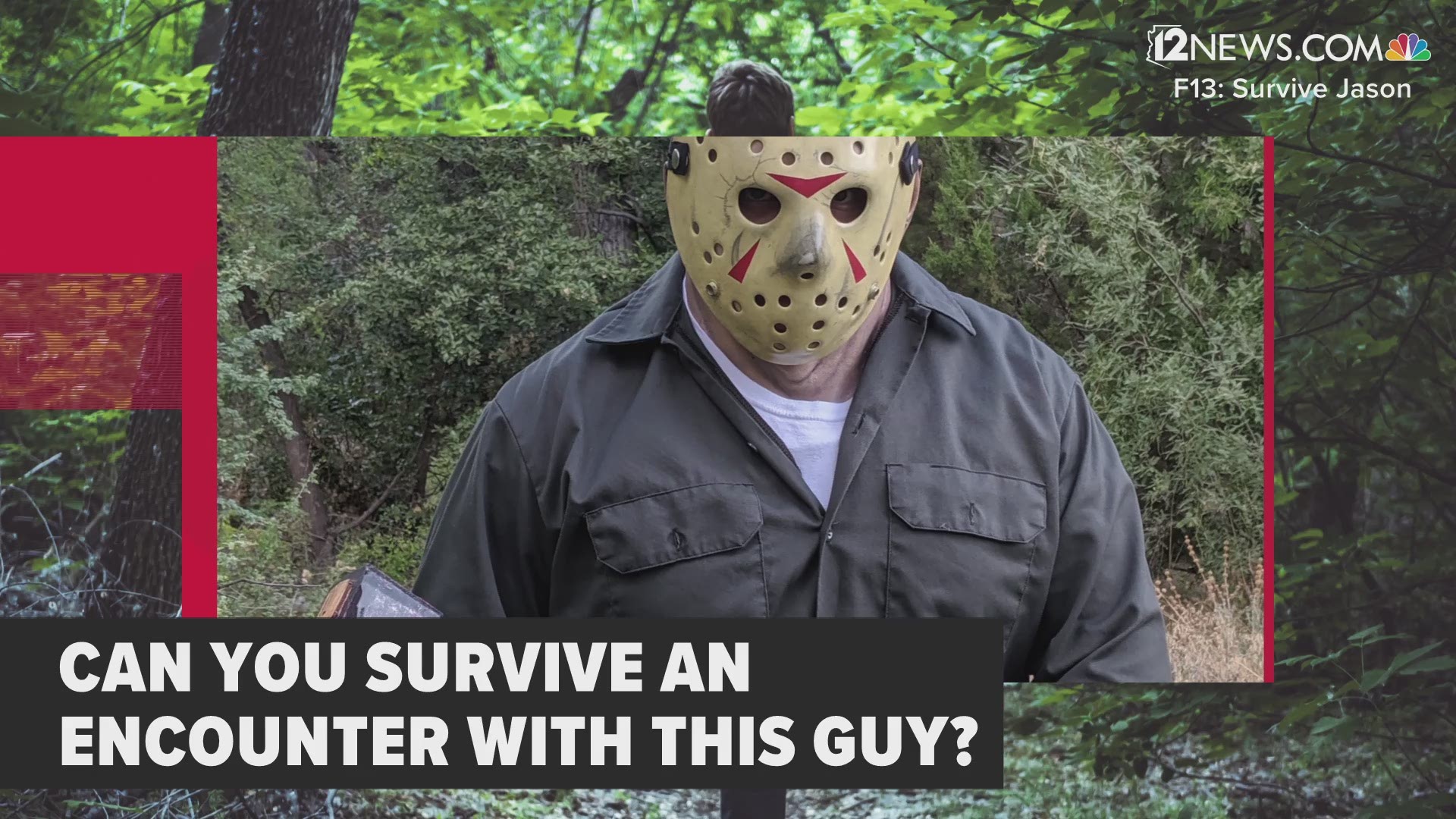Could You Survive Jason Real Life Horror Game In Arizona Puts You