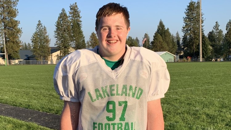 High school football player overcomes Down Syndrome with joy and laughter