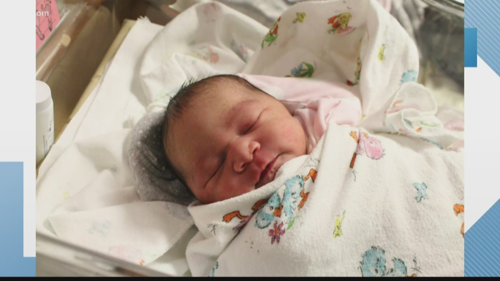 J'Amie Brown was born on July 11, at 7:11 p.m. weighing 7 pounds, 11 ounces. A hospital spokeswoman said J'Aime and her mom are doing great.