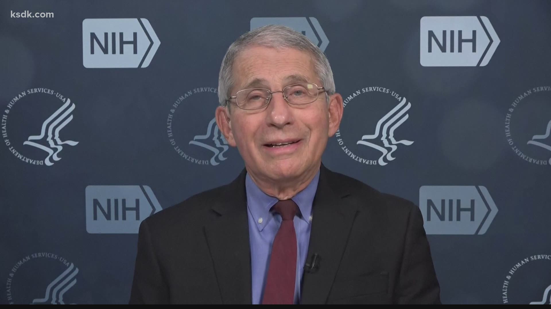 "As much fun as it is to get together in a big Super Bowl party, now is not the time to do that," Fauci said