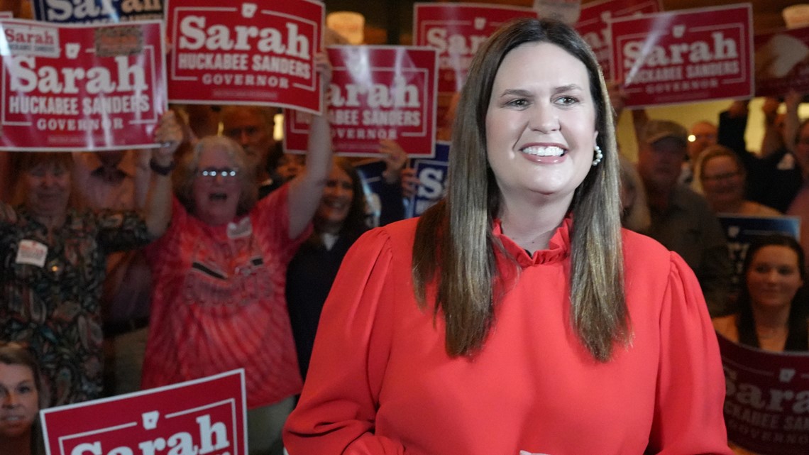 Sarah Huckabee Sanders Elected As 1st Female Arkansas Governor 6554