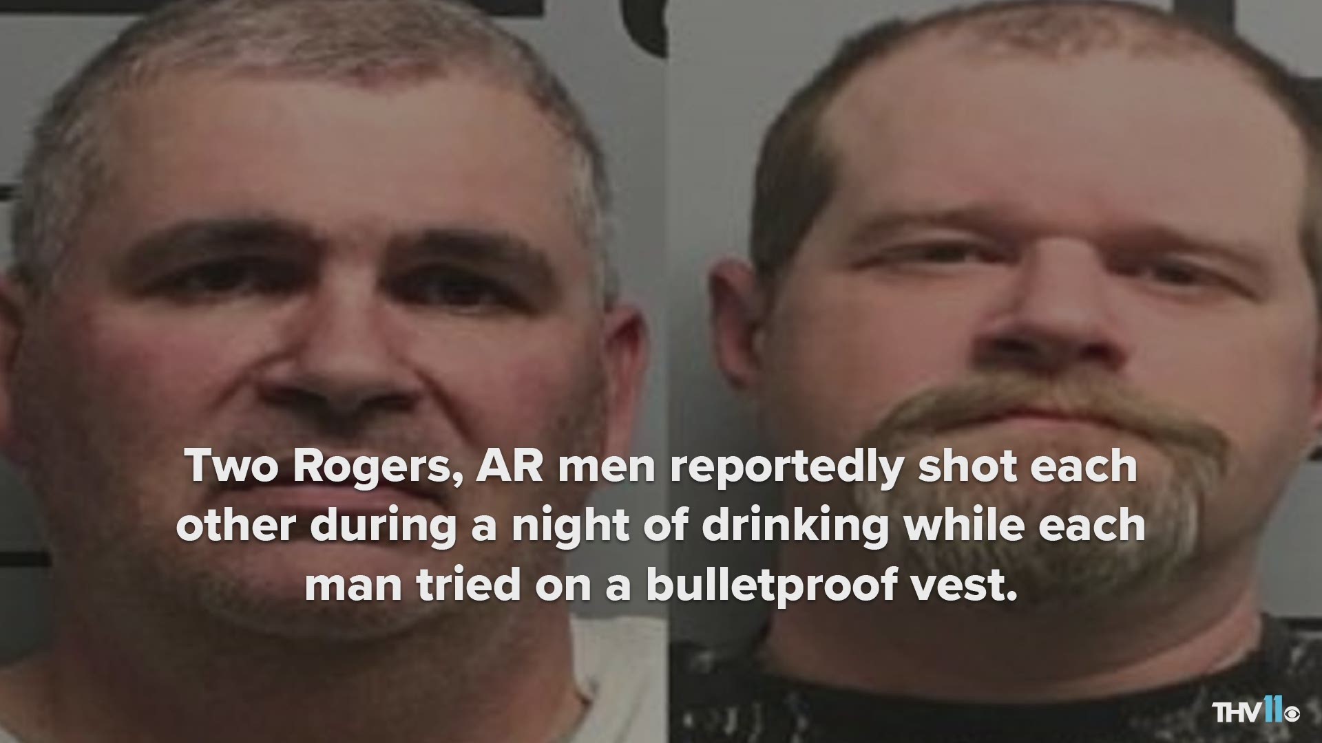 Rogers men shoot each other while wearing bulletproof vests