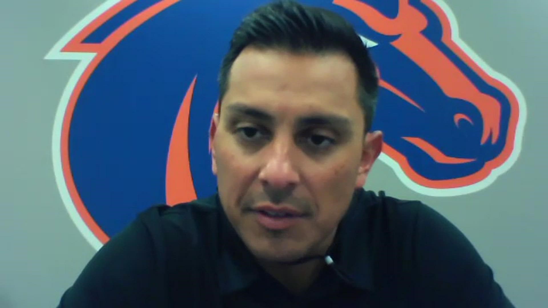 While Boise State may be in the mix for future Big 12 expansion, the Broncos' head coach is just focused on the game and the opportunities it'll present.