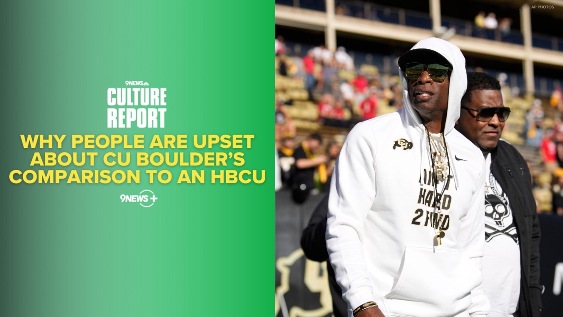 On this week's episode of the Culture Report, how Deion Sanders is bringing HBCU culture to Colorado, what 'no sabo kids' means, and more.