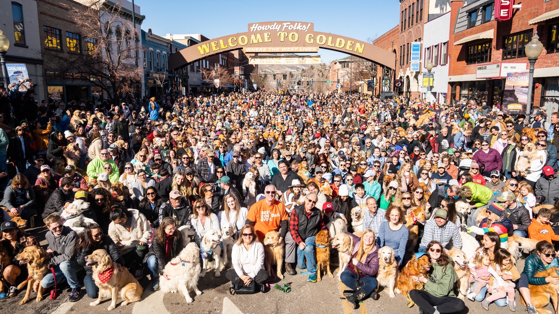 A celebration of one of America's most popular dog breeds took place Saturday.