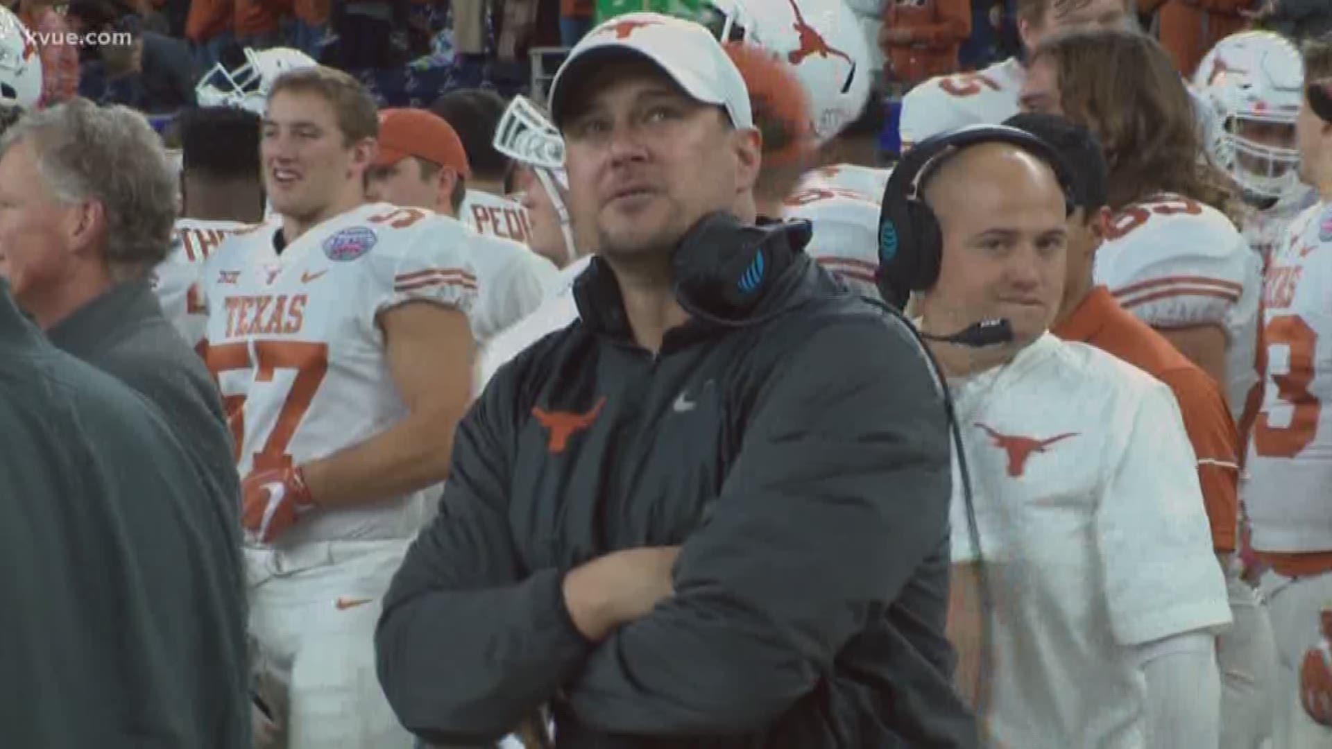 Texas head coach Tom Herman was accused of tipping off former ESPN reporter Brett McMurphy about the Ohio State scandal involving Zach Smith and his wife, Courtney Smith. Herman has responded saying the claims are "absolutely untrue."