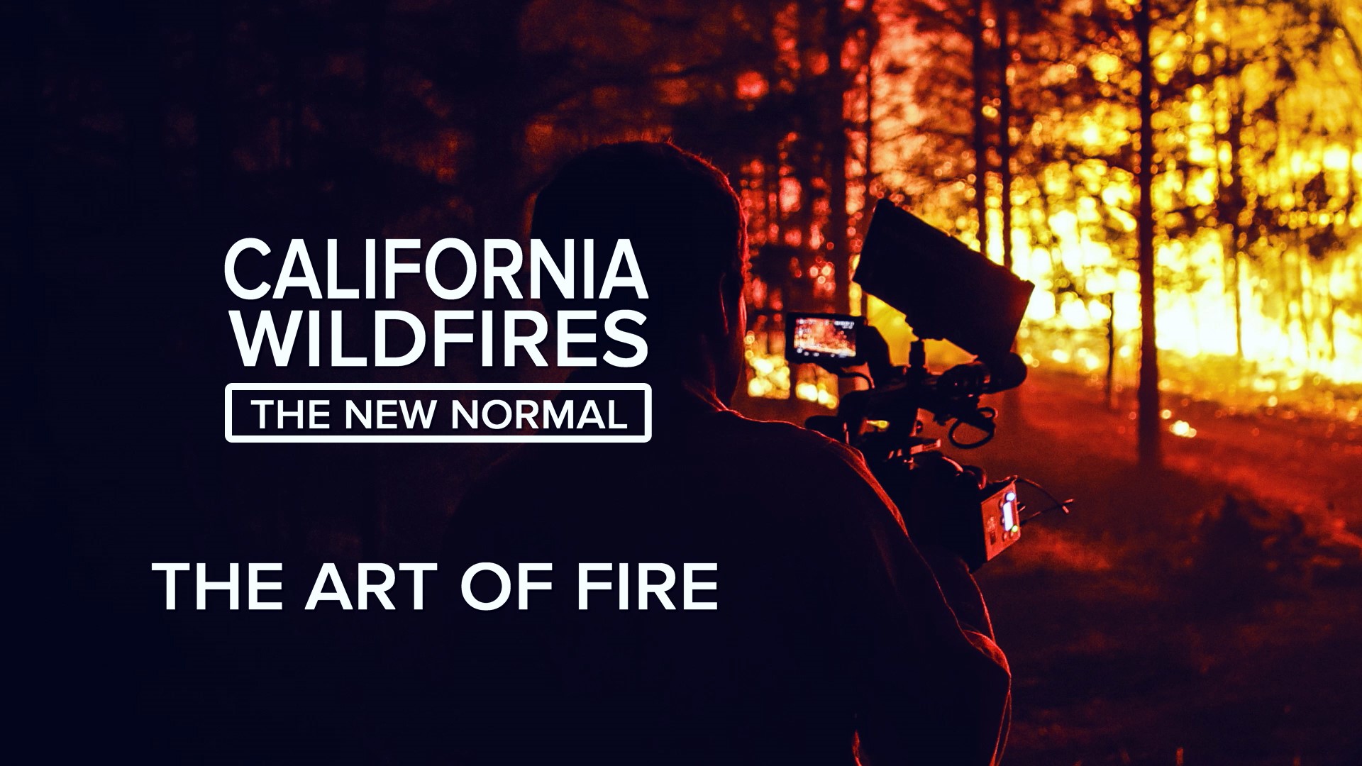 Jeff Frost is a time-lapse, wildfire photographer. He documents the progression of fire with his camera and creates high speed films.